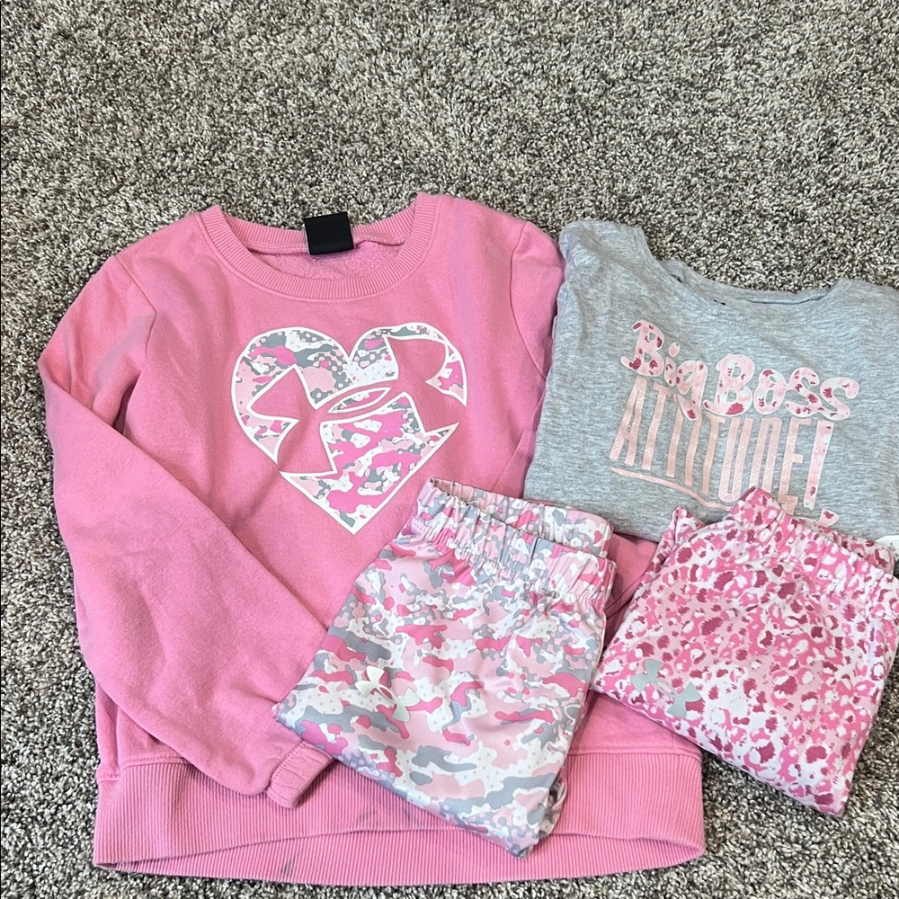 Under Armour Girls long sleeve sets